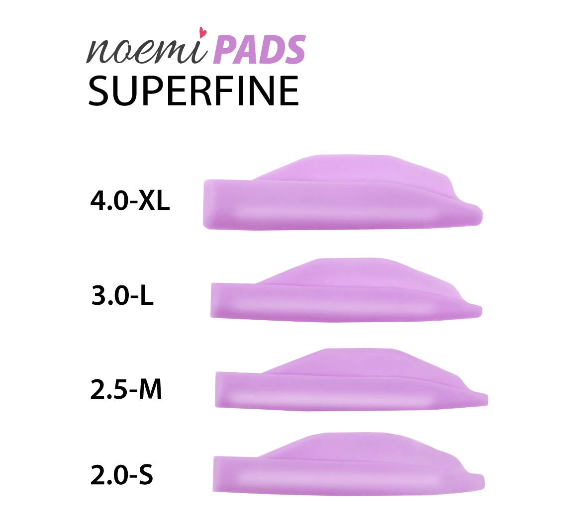 Noemi Silicone Lash Lift Pads - The Perma