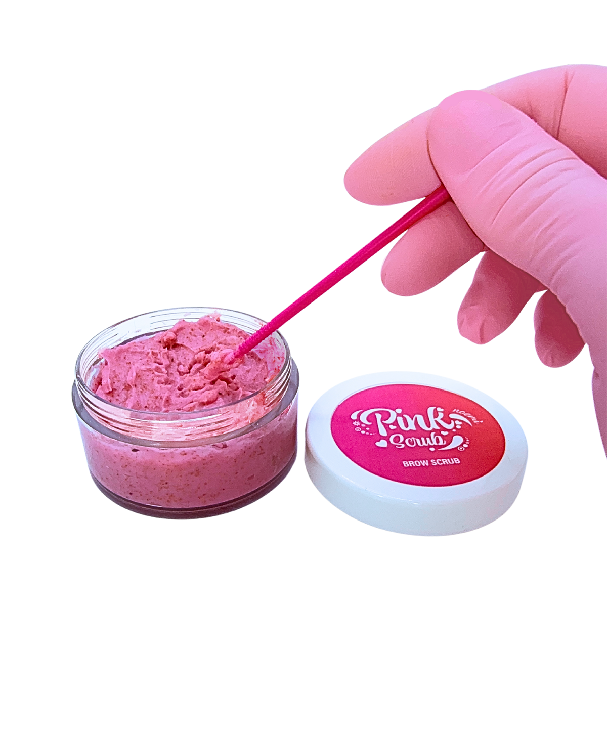 Noemi Pink Brow Scrub