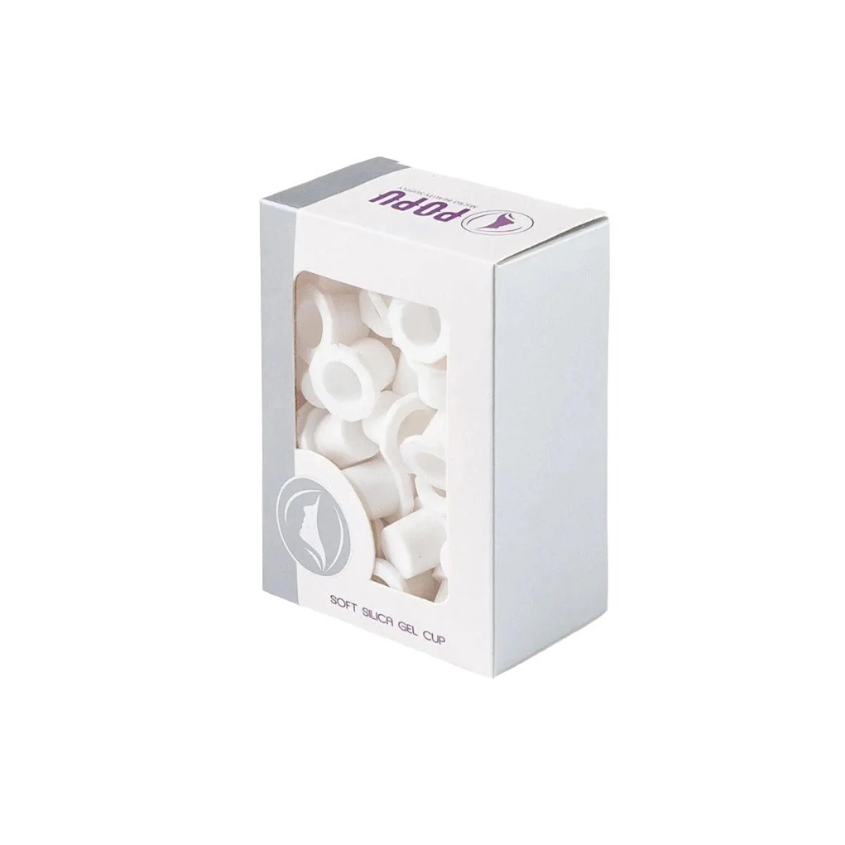 POPU Soft Ink Cups 60pcs – White