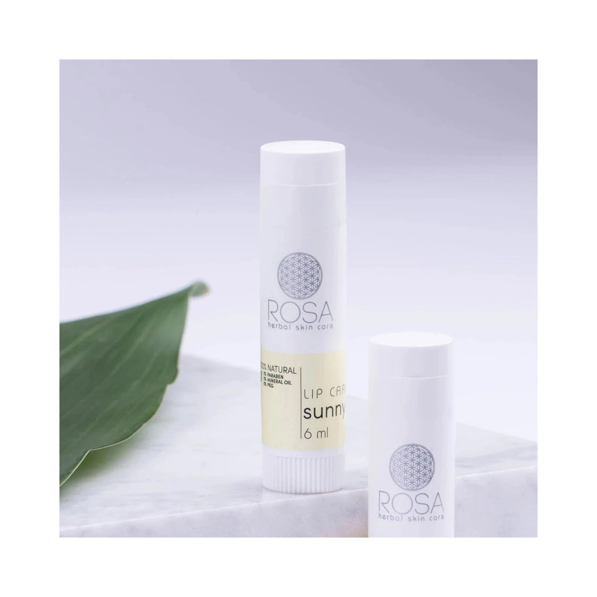 Rosa Herbal Lip Care Stick, 6 ml - The Perma